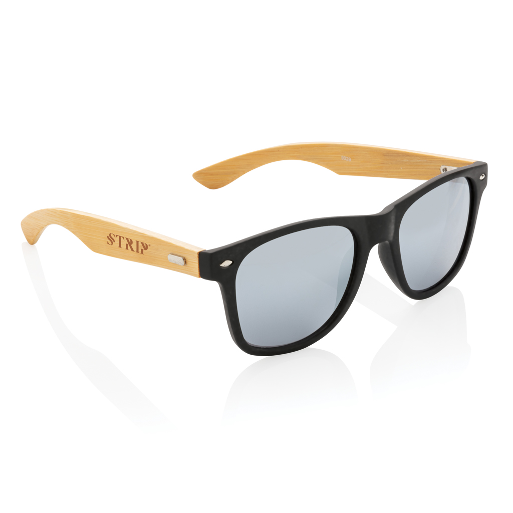 Eco Gifts FSC® Bamboo and RCS recycled plastic sunglasses
