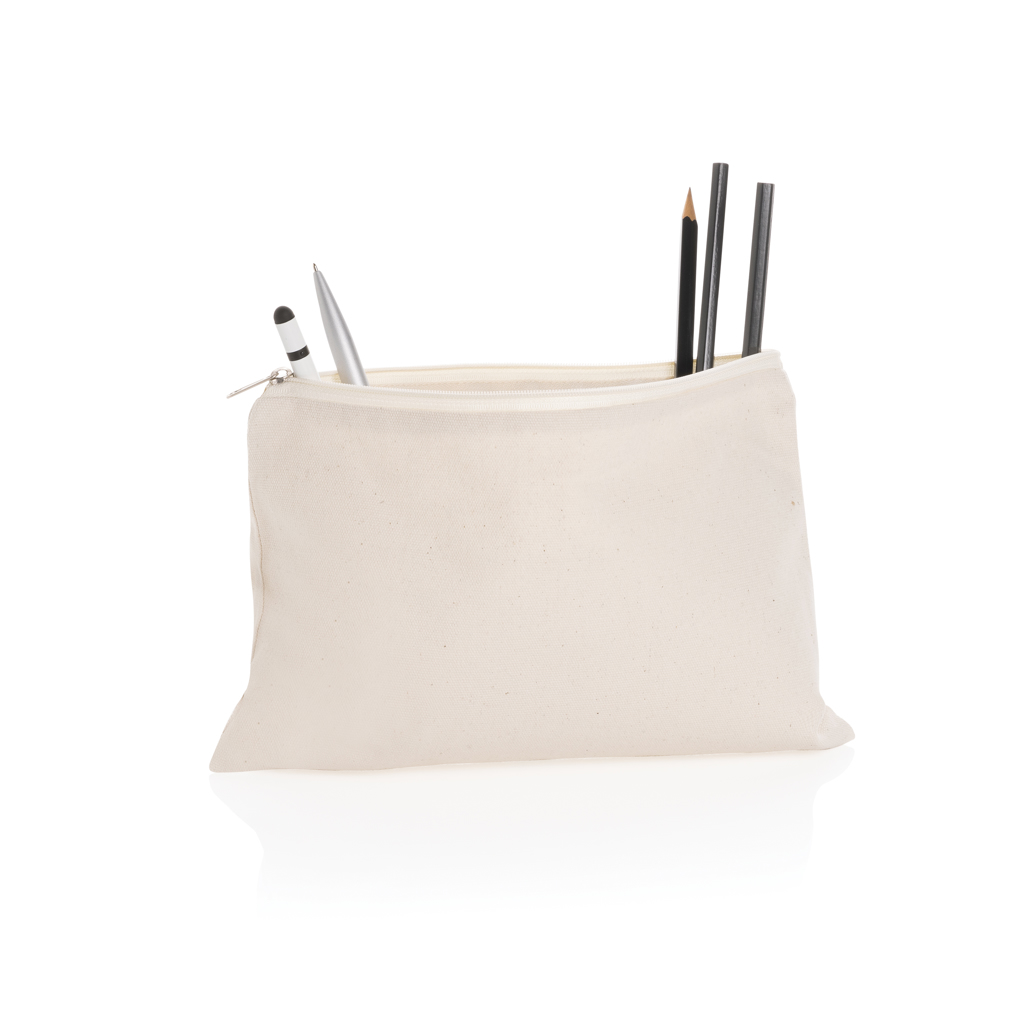 Bags & Travel & Textile Impact Aware™ 285 gsm rcanvas pencil case undyed