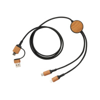 Chargers & Cables Ohio RCS certified recycled plastic 6-in-1 cable