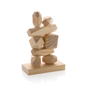 Eco Gifts Ukiyo Crios wooden balancing rocks in pouch