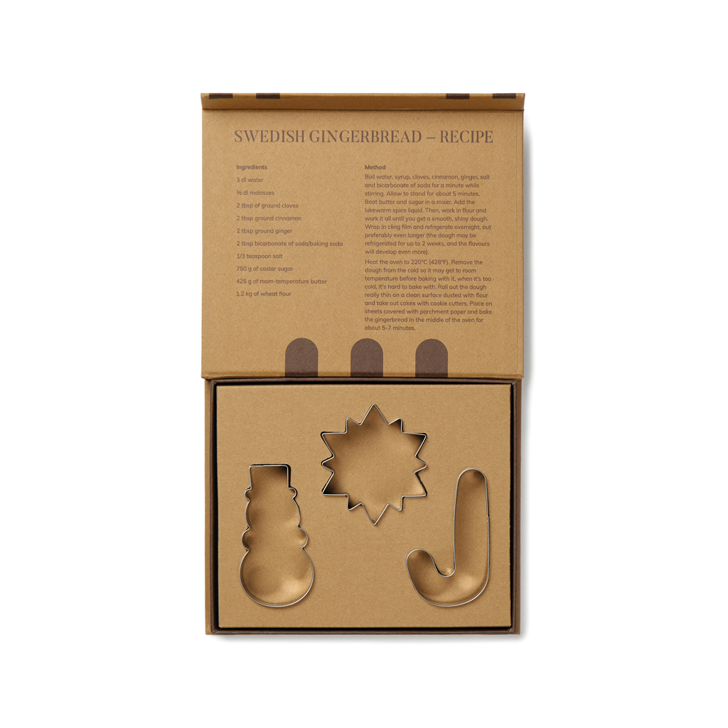 Home & Living & Outdoor VINGA Classic cookie cutter 3-piece set