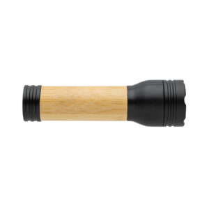 Eco Gifts Lucid 1W RCS certified recycled plastic & bamboo torch