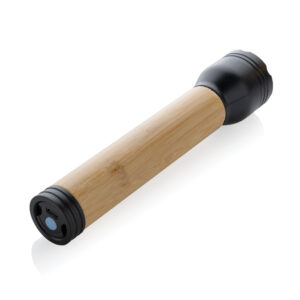 Eco Gifts Lucid 5W RCS certified recycled plastic & bamboo torch