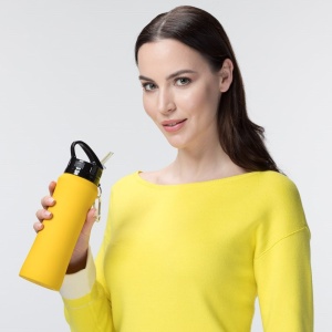 Colorissimo Water bottle & thermal mug set in factory packaging