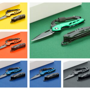 Colorissimo Optima travel set: folding knife & pocket knife