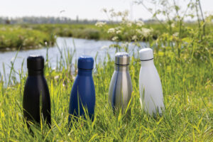 Drinkware Eureka RCS certified recycled stainless steel water bottle
