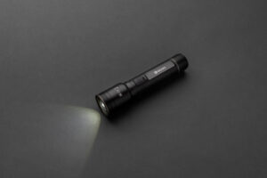 Eco Gifts RCS recycled aluminum USB-rechargeable heavy duty torch
