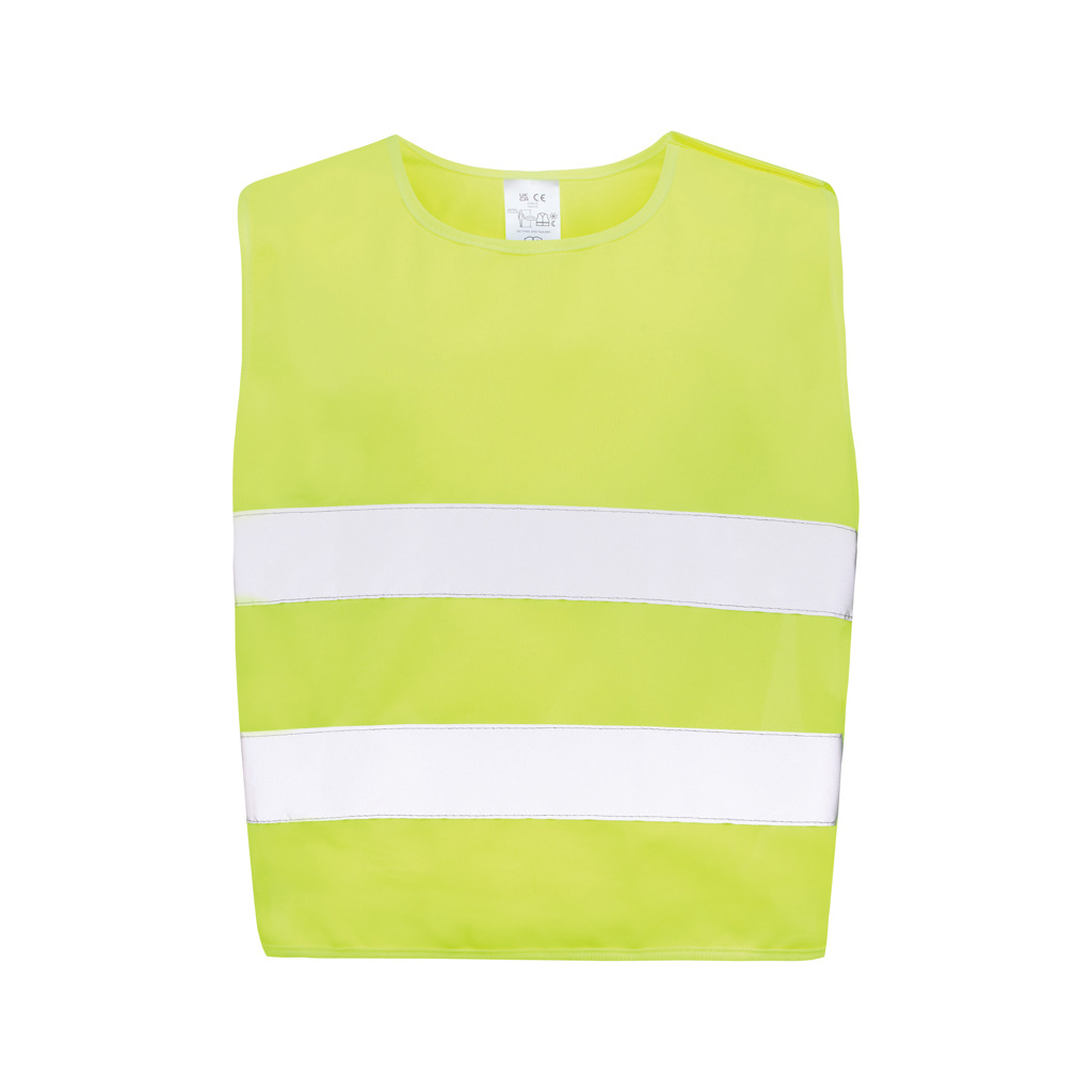 Car Accessories GRS recycled PET high-visibility safety vest 3-6 years