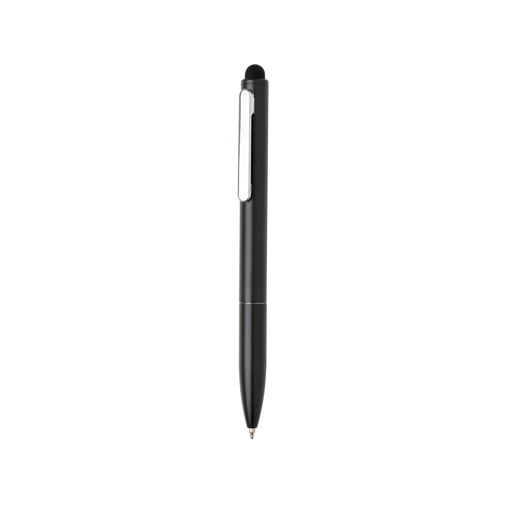 Eco Gifts Kymi RCS certified recycled aluminium pen with stylus