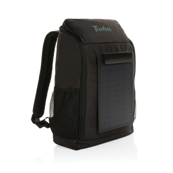 Backpacks Pedro AWARE™ RPET deluxe backpack with 5W solar panel