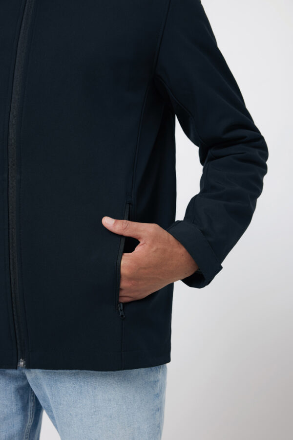 Bags & Travel & Textile Iqoniq Makalu men recycled polyester soft shell jacket