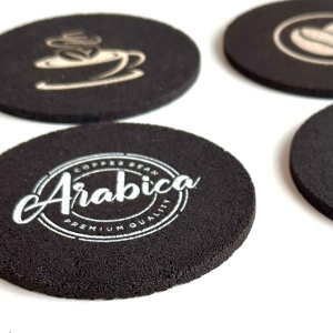 Desktop Accessories Recyclable coffee coasters – collection design