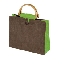 Bamboo Jute bamboo shopping bag Mia