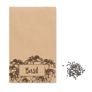 Eco Gifts BASILOP basil seeds in envelope