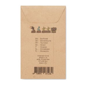Eco Gifts GIRASOL sunflower seeds in envelope