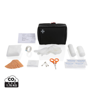 Eco Gifts RCS recycled nubuck PU pouch  first aid set