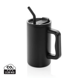 Eco Gifts Cube RCS certified recycled steel mug 800ml