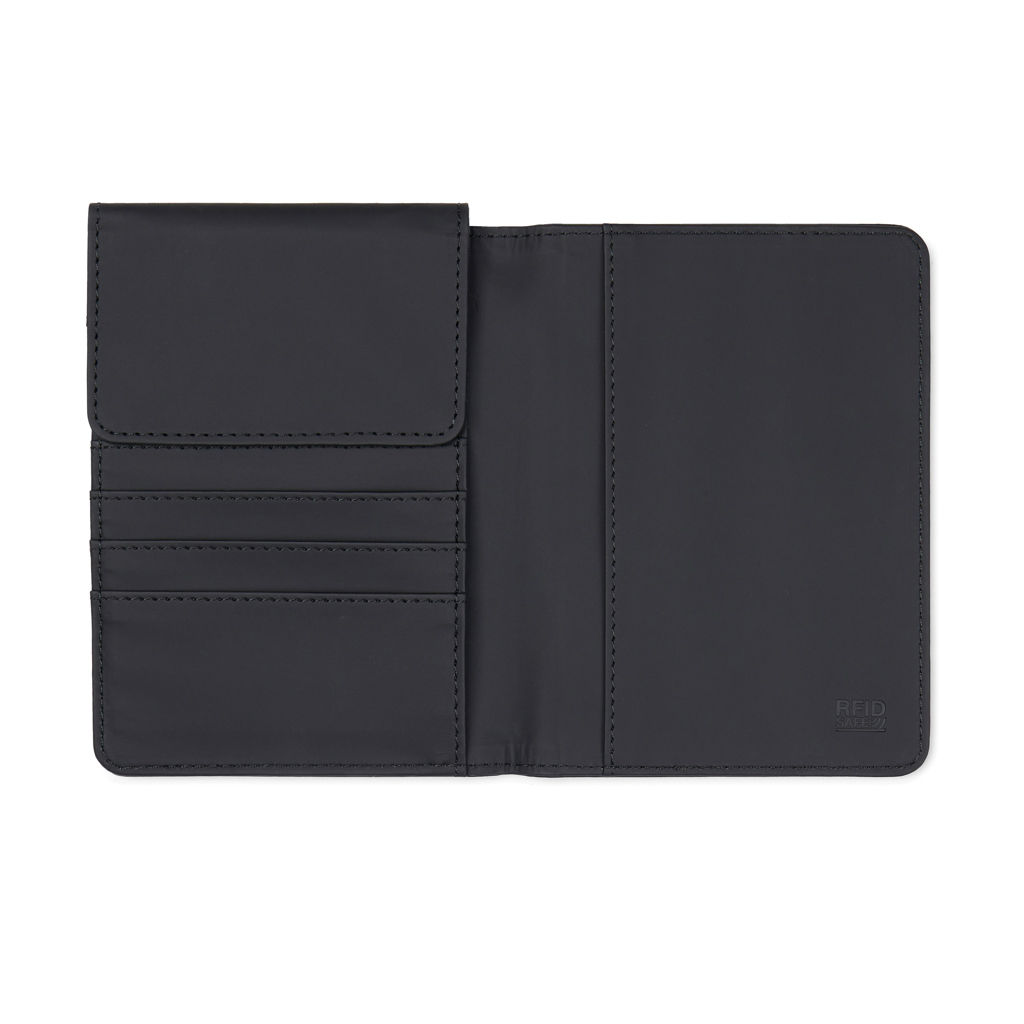 VINGA Baltimore RCS recycled polyester RFID passport cover Desktop Accessories VINGA Baltimore RCS recycled polyester RFID passport cover