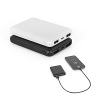 Eco Gifts LEAKEY 5. Power bank 5.000 mAh in recycled ABS (100% rABS)
