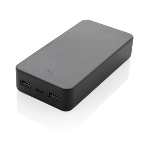 Eco Gifts Boostcore RCS recycled plastic powerbank 20.000mAh USB C