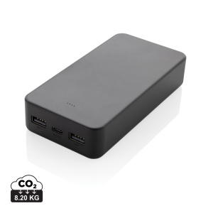 Eco Gifts Boostcore RCS recycled plastic powerbank 20.000mAh USB C