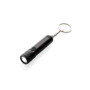 Eco Gifts Gear X rechargeable ultra bright keychain torch