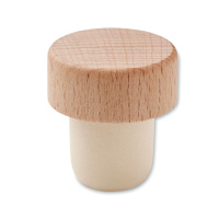 Eco Gifts Beech wood bottle stopper
