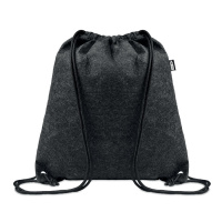 Eco Gifts RPET felt drawstring bag