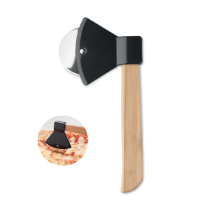 Eco Gifts Pizza cutter bamboo handle