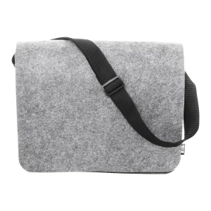 Eco Gifts Refelt Courier RPET felt messenger bag