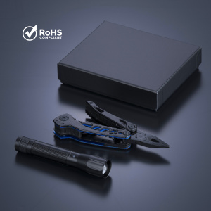 Optima set I: Multitool and medium flashlight Colorissimo Optima set I: Multitool and medium flashlight