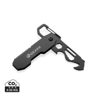 Tools Gear X foldable EDC tool with carabiner and parcel cutter
