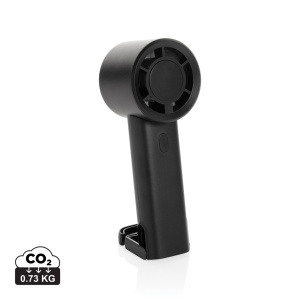 Eco Gifts Twist RCS recycled plastic re-chargeable portable fan