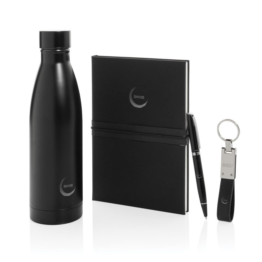 Swiss Peak RCS deluxe business gift set w/ water bottle Bottles Swiss Peak RCS deluxe business gift set w/ water bottle