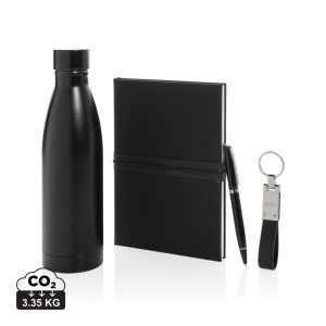 Bottles Swiss Peak RCS deluxe business gift set w/ water bottle