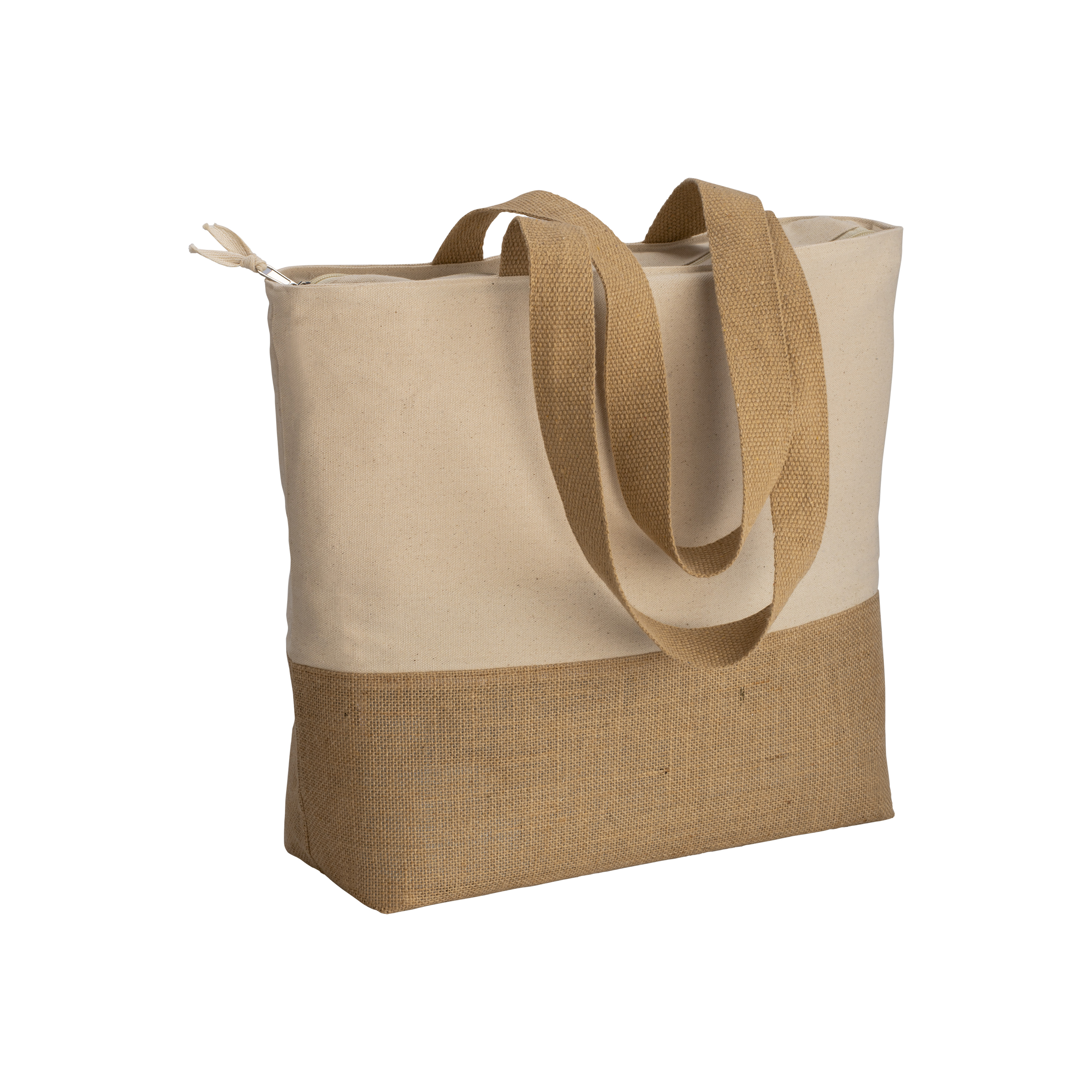 Jute and cotton shopping bag Gabriella 280 g/m2 Eco Gifts Jute and cotton shopping bag Gabriella 280 g/m2