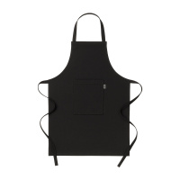 Eco Gifts Long kitchen apron in recycled cotton (180 g/m2). Front pocket