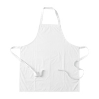 Eco Gifts Long kitchen apron in polyester and cotton. Velcro neck closure