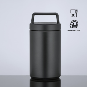 Colorissimo Nordic foodjar with copper layer and porcelain coating, 800 ml