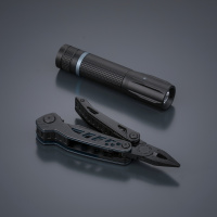 Colorissimo Optima Color set II: multitool & small flashlight