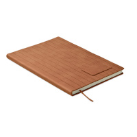 Eco Gifts TINTRAY A5 notebook in smokey PU