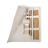 Eco Gifts ECOSET Stationary set in cotton pouch