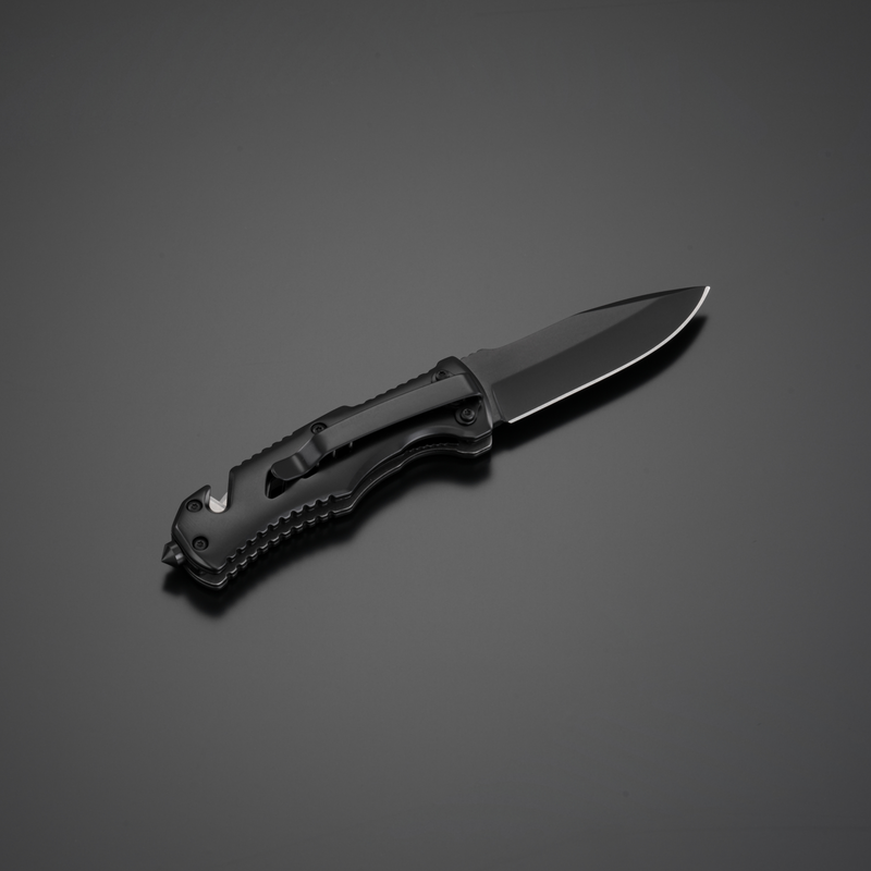 Colorissimo Titanium-coated steel rescue knife optima mini