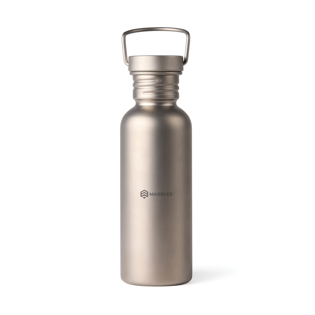 Nordic Drift Trail Ultra Light Titanium 600ml Water Bottle Bottles Nordic Drift Trail Ultra Light Titanium 600ml Water Bottle