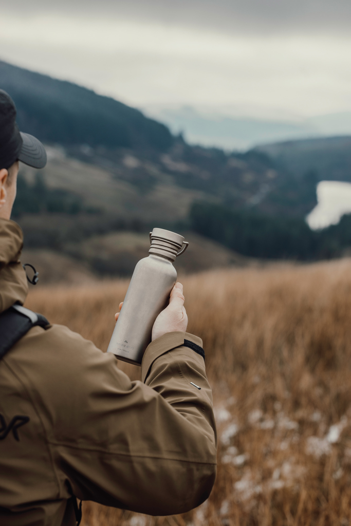Nordic Drift Trail Ultra Light Titanium 600ml Water Bottle Bottles Nordic Drift Trail Ultra Light Titanium 600ml Water Bottle