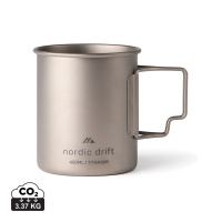 Eco Gifts Nordic Drift Trail Ultra Light Titanium 450ml Cup