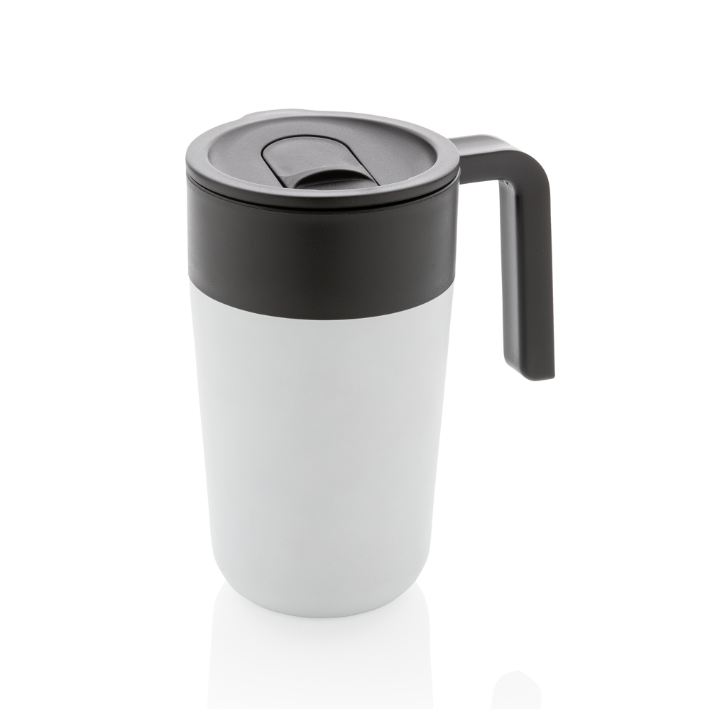Eco Gifts GRS Recycled PP and SS mug with handle