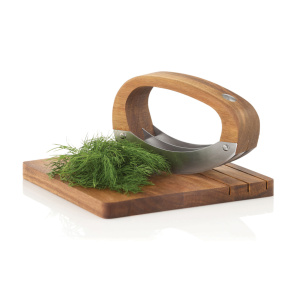 Eco Gifts AdHoc RoccaVerde Chopping knife with chopping board