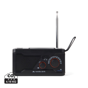 Audio Nordic Drift Titan IPX4 multifunctional radio 4000mah