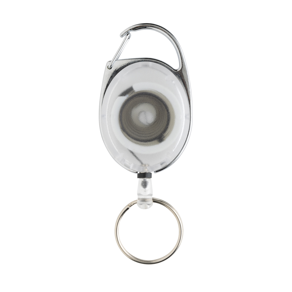 Eco Gifts RCS recycled ABS roller clip keychain